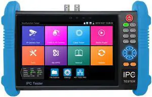 Anpviz CCTV Monitor Tester, 4 in 1 AHD/TVI/CVI/CVBS Coaxial Analog Video Tester, UTP/PTZ Cable Test for 1080P/3MP/4MP/5MP/8MP Analog Security Camera, VGA DC12V Output Camera