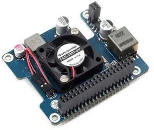 PoE-HAT-F PoE-HAT-F PoE HAT Power Over Ethernet 802.3af Moudle for Raspberry Pi5