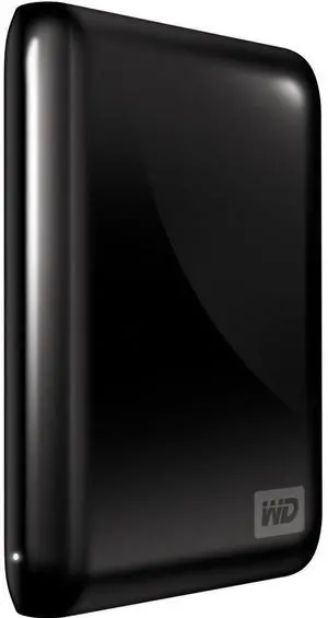 WD My Passport Essential 500 GB USB 3.0/2.0 Portable External Hard Drive (Midnight Black)