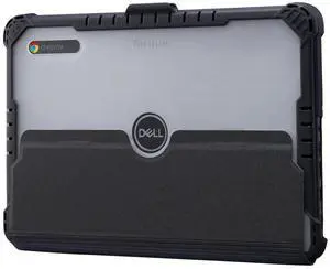 Targus  11.6" Commercial Grade Form Fit Cover Compatible with Dell Chromebook 3120/3110/3100-2 in 1 - Drop Protection - THZ91513GLZ