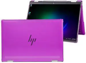 mCover Case ONLY Compatible for 2024~2025 16-inch HP Envy x360 16-ACxxxx / 16-ADxxxx Series 2-in-1 Windows Notebook PC (NOT Fitting Any Other HP Models) - Purple