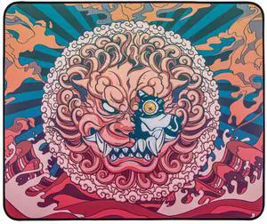 Mouse Pads EspTiger Tai Bao (480 x 400 x 4mm) Standard Size Anti-Slip Base Flat Woven Fiber Surface Stitched Edges Large Gaming Mousepad - Multi-Color Cyborg Design Mouse Pads EspTiger Tai Bao (480 x 400 x 4mm) Standard Size Anti-Slip Base Flat Woven Fiber Surface Stitched Edges Large Gaming Mousepad - Multi-Color Cyborg Design