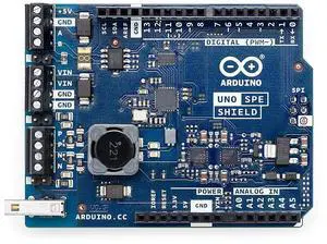 Arduino UNO SPE Shield [ASX00073] - Add Single Pair Ethernet (10BASE-T1S) with PoDL + RS485 to UNO R4, Industrial IoT, Legacy Integration, Smart Factory & Building Automation