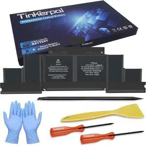 Tinkerpal A1618 Laptop Battery Compatible with MacBook Pro 15 inch Retina A1398 Mid 2015 Ver 11.36V 99.5Wh