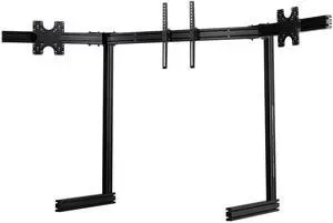 Next Level Racing Elite Free Standing Triple Monitor Stand - Black Edition (NLR-E036)