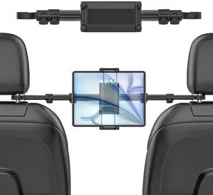 Kolasels for iPad Holder for Car Back Seat, [Metal Telescopic Arm] Car Tablet Holder Back Seat for Kids, Headrest Tablet Mount for iPad Pro 12.9 Air Mini, Galaxy tab, 4-13" Tablets & Phones