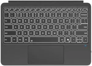 TiMOVO Keyboard for Microsoft Surface pro 12" 2025, Wireless Bluetooth Keyboard with LED Backlight, Black