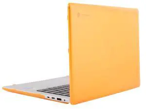 mCover Case ONLY Compatible for 2022 2023 2024 14-inch HP Elite c640 G3 Chromebook Enterprise Laptop Computers (NOT Fitting Any Other HP Models) - Orange