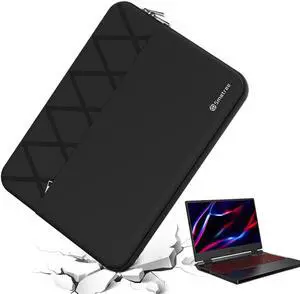 Smatree 15.6 inch Laptop Sleeve for Acer Nitro 5 AN515-46-R0EQ, Nitro 5 AN515-58-552Y/78BT/781P/71J9/74TL, Acer Protective Laptop Case with Pocket, YKK Zipper, Patented Shockproof Design (E612)
