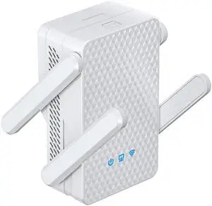 Extender Signal Booster for Home, AX3000 Internet Extender WiFi Booster Long Range up to 18k Sq.ft,