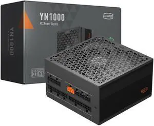 PCCOOLER PSU CPS YN1000 Power Supply, 1000W 80 Plus Gold Certified Fully Modular PCIe 5.1 & ATX 3.1, Wide Compatibility, 135mm FDB Fan, Full Japan Electrolytic Capacitors - 10 Year Warranty