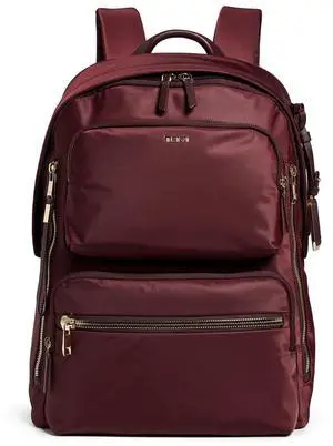 Tumi Women's Montana Backpack, Wine, One Size