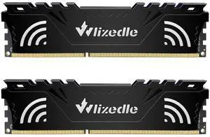Wlizedle DDR3 RAM 16GB Kit (2x8GB) 1600MHz CL11 UDIMM, Desktop Memory Module PC3-12800 240-Pin 1.5V 2Rx8 Dual Rank Non-ECC Unbuffered PC Computer RAM Stick Upgrade - Black