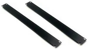 RAISING ELECTRONICS 2 Pack 1U Blank Rack Mount Panel Server Network Racks Enclosures Spacer 19 inch (1U 1.75inch)