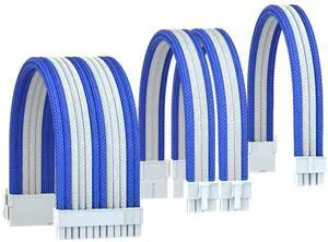 ASTRAL COOLER PC Cable Extension Power Supply Kit 18AWG ATX 24P/EPS 8Pin+2xPCI-E 8Pin Ultra-Soft Materials