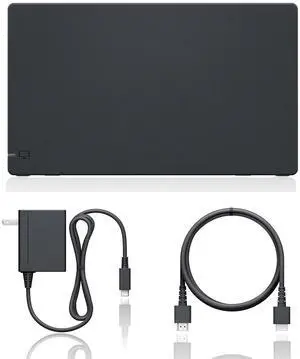 TV Dock Station for N-Switch/Console - 3 in 1 TV Base Docking Station Set, Charger, Accessories with 4K/1080P HDMI [JP Packaging]. (Switch/Dock Black)