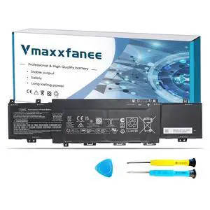 Vmaxxfanee TI04XL Laptop Battery Replacement for HP Envy 17 Envy 17-ch Series TI04XL HSTNN-IB9T M24563-005 M24420-1D1 TI04055XL M24420-1C1 15.12V 55.67Wh