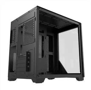 ATX/M-ATX/ITX Tower PC Case,Capable of Fitting 7 Fans,Gaming PC Mini Case with 2*Tempered Glass, (No Fans Included) (Black) ATX/M-ATX/ITX Tower PC Case,Capable of Fitting 7 Fans,Gaming PC Mini Case with 2*Tempered Glass, (No Fans Included) (Black)