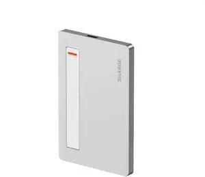 Disk Plus SSD Enclosure 10Gbps M.2 NVMe, 0.24" Ultra Slim Aluminum Enclosure with Built-in Cable USB C 3.2 Gen2 Support Size 2230/2242/2280 M Key SSDs (SSD not Included)