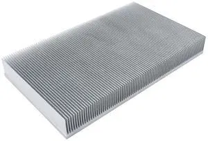 Large Aluminum Heatsink 9.84 x 5.91 x 1.81 inch / 250 x 150 x 30mm Skived Fins Heatsinks Cooler Radiator for LED Chip Electronic LCD Power Amplifier Transistor Heat Dissipation