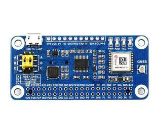 Waveshare MAX-M8Q GNSS HAT for Raspberry Pi with Multi-Constellation Receiver Support and Support Augment Systems Like SBAS QZSS IMES and D-GPS