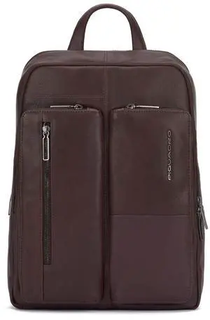 PIQUADRO Men's Business, Brown, 14