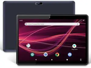 10 inch Tablet, Android 10 Tablets 32GB Pad for Adult, Quad-Core Processor, HD IPS Screen, Dual Camera, Built in WiFi, Bluetooth, 6000mAh Battery