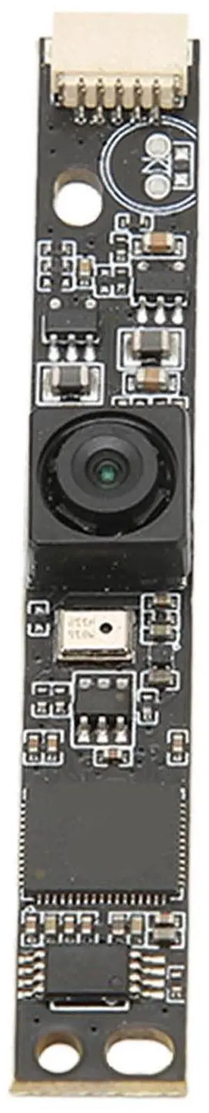 USB Camera Module, 12MP 4K No Distortion Lens Auto Focus Camera Module, 123° Wide Angle Mini UVC USB Webcam Board for Linux OS