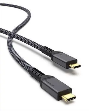 Maxonar 10FT Long Thunderbolt 4 Cable with 40Gbps Data Sync/240W Charging and 8K for Thunderbolt 4/3, USB4, and USB C Devices