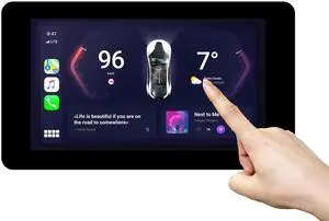 ESP32-S3 7inch Touch LCD Development Board, 1024×600 65K Color IPS Display, 32-bit LX7 Dual-core Processor, up to 240MHz Frequency, Support 2.4GHz Wi-Fi and BLE 5, Backlight Adjustable