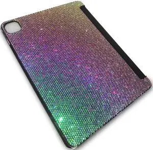 Teazgopx Bling Rhinestone Case for iPad Air 13-Inch M3 2025/M2 2024,iPad Pro 12.9 inch(2022/2021,6th/5th Gen)-High Quality Hand Glued Diamond Case,Glitter Sparkle Fashion Luxury Shiny Crystal Shell