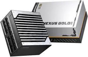 GOLDEN FIELD Nexus Gold 850W Full Modular Power Supply, 80Plus Gold with ATX3.1 & PCIe 5.1 Certified, 105°C-Rated Japanese Capacitors, Native 12V-2x6, LLC+DC-DC+Active PFC, 5-Year Warranty