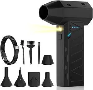 Sandrem Compressed Air Duster-100000RPG Electric Air Duster with Brushless Motor with 4-Gear Turbo Fan,Dust Blower for Computer, Keyboard, Outdoor, House and CarCL02MAX