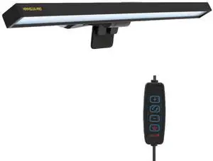 Led Desk Lamp for Office Home Computer Monitor Light Bar USB Powered Monitor Lamp Adjustable Color Temperature Brightness Laptop LED Screen Light Bar USB Led Light for College Game Reading Accessories