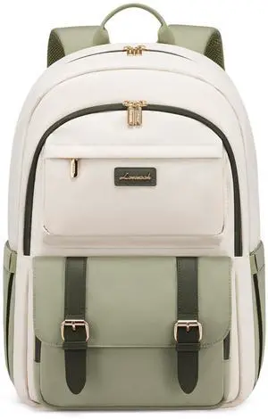 LOVEVOOK School Backpack for Women 15.6" Cute Bookbag for Girls in Highschool College Casual Daypack Backpacks Water Resistent