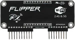 Flipper Zero 2.4G&5G Dual-Band WiFi Devboard, BW16 RTL8720DN Board, Wireless GPIO Expansion Board, Pre-Configured Firmware(Support Momentum Firmware Only)