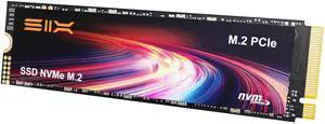 SIX X4000 512G M.2 SSD PCIe Gen3x4 NVME SSD Solid State Drive - Up to 3000MB/s Read, 1300MB/s Write
