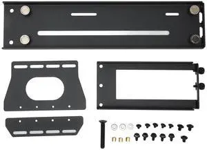 GPU Support Bracket, Vertical GPU Mount PCI E 3.0 X16 Graphics Card VGA Support Bracket Holder with Pretty Lighting, Adjustable Bracket for ATX PC Case (26 * 6.2 * 12.8 cm)