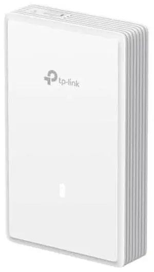 TP-Link Omada WiFi 7 Wall Plate Wireless Access Point | BE5000 Dual Band | 2.5G PoE Input Port | 1 * 2.5G+2 * 1G Downlink Port | Seamless Roaming | 5-Year Warranty | Omada Remote Managed(EAP725-Wall)