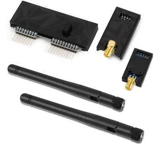 GEEKEYES CC1101&NRF24L01 Module with Antenna for Flipper Zero,GPIO Expansion Board,433MHz CC1101 Module & 2.4G NRF24 Module