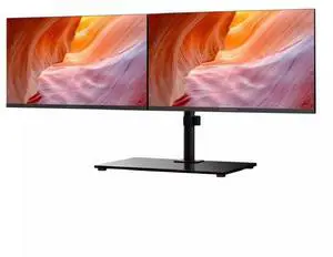 Packard Bell airFrame Workstation - 2X 21 FHD Monitors, VESA Mount Included, 1920x1080, Ultrawide, Tilt Adjust, HDMI/VGA, Slim Bezel, for Home, Office, and Light Gaming