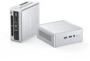 MINISFORUM NAB8 Plus Mini PC Core i7-12800H(14C/20T,up to 4.8Ghz) 32G RAM 1TB SSD Desktop Computer, 1xHDMI2.1 TMDS|1xDP1.4|1xUSB4 Video Outputs, 2x2.5G LAN/WiFi6E/BT5.3/4xUSB Iris Xe Graphics Micro PC