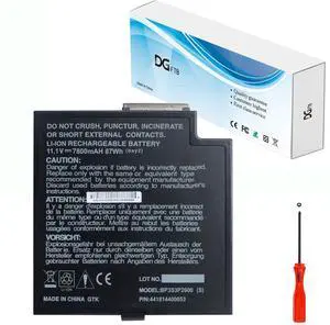 DGFTB BP3S3P2600(S) BP3S3P2700 Laptop Battery Replacement for Getac B300 B300X bay2 Series 441814400053 11.1V 87Wh/7800mAH New Upgrade Li-ion