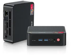 Beelink SER5 MAX Mini PC, AMD Ryzen 7 6800H(8C/16T, up to 4.7GHz), 32GB LPDDR5 500GB NVME SSD, SER5 Mini Computer Support 4K@144Hz, Triple Display, HDMI+DP, WiFi6, BT5.2, Type-C