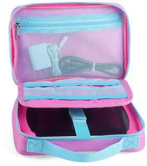Carrying Case for Leapfrog LeapPad Ultimate Ready, Portable Storage Bag with Handle Compatible with Leap Pad School Tablet (Pink) Carrying Case for Leapfrog LeapPad Ultimate Ready, Portable Storage Bag with Handle Compatible with Leap Pad School Tablet (Pink)