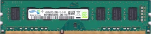 Samsung 4GB PC3-12800 DDR3-1600MHz non-ECC Unbuffered CL11 240-Pin DIMM M378B5273DH0-CK0 Samsung 4GB PC3-12800 DDR3-1600MHz non-ECC Unbuffered CL11 240-Pin DIMM M378B5273DH0-CK0