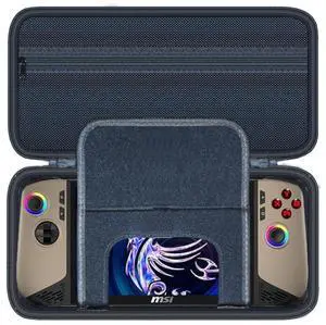 Wanaiha Hard Case for MSI Claw 8 AI+ / Lenovo Legion Go S Gaming Console, Black, Compatible with MSI Claw 8 AI+, Lenovo Legion Go S, EVA Shell, Zipper Closure, Hand Strap Handle Wanaiha Hard Case for MSI Claw 8 AI+ / Lenovo Legion Go S Gaming Console, Black, Compatible with MSI Claw 8 AI+, Lenovo Legion Go S, EVA Shell, Zipper Closure, Hand Strap Handle