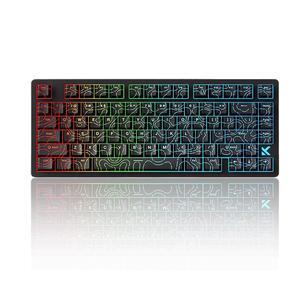 GS61 RGB-61 Pink: Tastiera Meccanica 60% RGB Con Interruttori Rossi Lineari E Tasti PBT, Cablata USB-C Per Giocatori PC