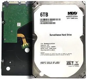 MaxDigitalData 6TB 7200RPM 128MB Cache SATA 6.0Gb/s 3.5" Internal Hard Drive for Surveillance (MD6000GSA12872DVR) - 3 Years Warranty MaxDigitalData 6TB 7200RPM 128MB Cache SATA 6.0Gb/s 3.5" Internal Hard Drive for Surveillance (MD6000GSA12872DVR) - 3 Years Warranty