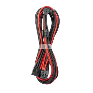 CableMod C-Series Pro ModMesh Sleeved 12VHPWR 90 StealthSense PCI-e Cable for Corsair - Variant B (Black + Red, 16-pin to Dual 8-pin, 60cm) CableMod C-Series Pro ModMesh Sleeved 12VHPWR 90 StealthSense PCI-e Cable for Corsair - Variant B (Black + Red, 16-pin to Dual 8-pin, 60cm)